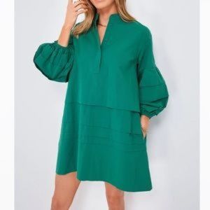 Tuckernuck Palm Green Chelsea Dress